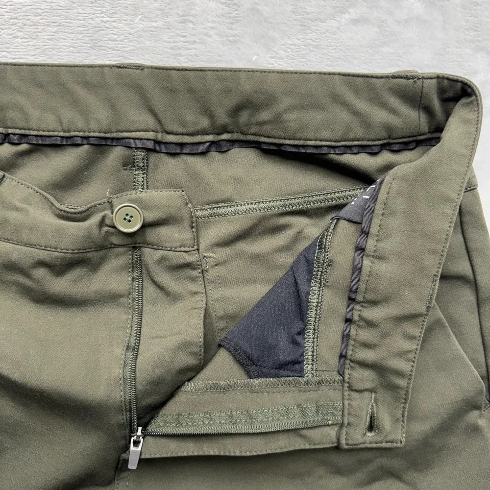 BYLT Everyday Pant 2.0 Mens Large Green Stretch Performance‎ Casual Pants Chino